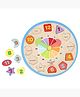 Shooting Star Wooden Clock Chunky Puzzles Multicolour 3Y+ | Safe & Gift-Friendly