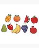 Shooting Star Fruits Puzzle Chunky 9Piece Multicolour 3Y+ | Safe & Gift-Friendly