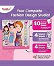 Youreka Fashion Book, 25 cm, Multicolour, 6Y+ | Safe & Gift-Friendly