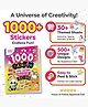 Youreka 1000 Plus Sticker Book, 15 cm, Multicolour, 6Y+ | Safe & Gift-Friendly