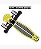 Zoozi 3 Wheel Twist Scooterfor Outdoor play Yellow 3Y+ | Safe & Gift-Friendly