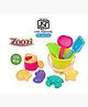 Zoozi Beach set of 9 Pieces for kids Multicolor 18 M+ Safe & Gift Friendly