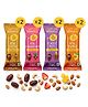 Daties by One Little Farm - Combo Pack Date Bites|Made with Dates, Cashew & Almond|Clean-Label Healthy Snack for Little Ones | Soft and Easy to Chew | No Added Sugar or Jaggery | 20 g Each (Pack of 8)
