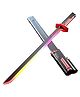 AKN TOYS LED Sword with Smoke & Spark Effects Pack of 1 - Color May Vary