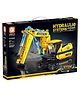 AKN TOYS Technic Hydraulic Excavator Building Blocks Set, Educational Playset for Boys and Girls Hydraulic Drive Engineering Car Building Model 554pcs - PACK OF 1 - ( COLOR MAY VARY )