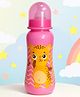 The Cheeky Kidzz Baby Feeding Sipper Bottle 250ml Water Juice Milk Feeder for babies BPA Free (Pink)