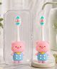 The Cheeky Kidzz Baby Ultra Soft Bristles Training Toothbrush With Animal Design For 1 to 10 Years BPA Free (BLUE)