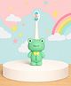 The Cheeky Kidzz Baby Ultra Soft Bristles Training Toothbrush With Frog Design For 1 to 10 Years BPA Free (GREEN)