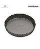 MasterClass Non-Stick Loose Base Fluted Quiche Tin, 25cm