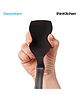 Dreamfarm Premium Multipurpose Mini Silicone Sit Up Scraping, Cooking, Mixing Spoon  - Charcoal Black, 20cms | Non Stick Nylon Kitchen Tools, Dishwasher Safe | Crafted in Australia
