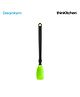 Dreamfarm Premium Multipurpose Mini Silicone Sit Up Scraping, Cooking, Mixing Spoon  - Green, 20cms | Non Stick Nylon Kitchen Tools, Dishwasher Safe | Crafted in Australia