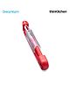 Dreamfarm Premium Self-Sharpening Vegetable, Fruits, Potato Peeler for Kitchen with cover - SHARPLE, Red | Non-Slip Grip, Multifunctional , Dishwasher Safe Hand Peeler