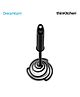 Dreamfarm Premium Vegetable & Potato Masher, Pav Bhaji Masher - Smood Lite, Black | | Soft Grip, Heat Resistant Nylon Kitchen Multipurpose Non Stick Cooking Tool | Crafted in Australia