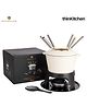 MasterClass Enamelled Cream Fondue Set