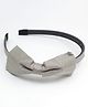 Milyra Bow Applique Detailed Hair Band - Brown