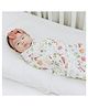 The Plush Club Farm Buddies Swaddle and Hat Set - Orange
