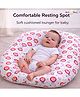 NeonateCare Baby Nest Soft Lounger for Newborns and Infants- Pink Lion Print