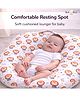 NeonateCare Baby Nest Soft Lounger for Newborns and Infants- - Cream Lion Print