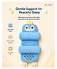 NeonateCare Newborn baby Adjustable pillow Perfect Airflow Sweat Free Newborn baby pillow - Light Blue Penguin adjustable pillow