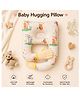 NeonateCare Baby Hugging Pillow for Head Shaping|Neck Support New Born Baby Infant Soft,Plush Pillow - Cream Bear Hugging Pilllow