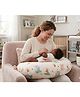 NeonateCare Cotton Feeding Pillow made with Pure cotton fabric - Cream Bear design Feeding Pillow