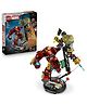 LEGO | Marvel Epic Battle: Hulkbuster vs. The Hulk Super Hero Building Toy With Iron Man 413 pieces- 76343