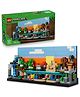 LEGO Minecraft Mini Biomes - Minecraft Art Building Set - Gaming Decoration 797 Pieces- 21589