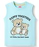 Babyhug Cotton Knit Sleeveless T-Shirt with Graphic Print Multi Color 2-3 Years