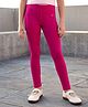 Pine Active Knit Full Length 4 Way Stretch Aero Soft Leggings - Dark Pink