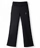 Pine Active Knit Full Length 4 Way Stretch Aero Soft Straight Solid Leggings - Black