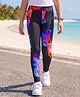 Pine Active Knit Full Length Printed Leggings - Black