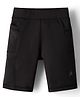 Pine Active Knit Ultra Comfort way Stretch Aero Soft Cycling Shorts Solid Colour - Black