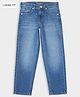 Pepe Jeans 100% Cotton Woven Full Length Washed Jeans - Blue