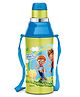 Milton Kool Steelight 400 Kids Plastic Insulated BPA Free Sipper Water Bottle With Leak Proof & Food Grade Technology Green - 380 ml