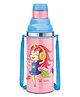 Milton Kool Steelight 400 Kids Plastic Insulated BPA Free Sipper Water Bottle With  Leak Proof & Food Grade Technology Pink & Blue - 380 ml