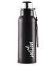 Milton Steel Fit 600 Insulated Inner Stainless Steel Water Bottle | Easy Grip | Leak Proof | Hot or Cold Black - 520 ml