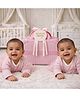 Little Hip Boutique Mamas Minis  Twin Baby Girls Hamper- Pink