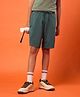 Technosport Knit Solid Shorts - Green
