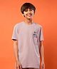 Technosport Knit Half Sleeves Make Your Move Text Printed Quick Dry Tee - Pink