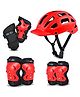Jaspo Tyro Complete Protective Gear Set for Kids | Helmet with Knee Pads, Elbow Pads & Wrist Guards for Skating, Cycling & Skateboarding (6-14 Years)