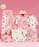 Little Surprise Box, 20 pcs Pinkberry Ted Newborn Baby Girl Gift Box, All Season Wear Hamper, (0-12 months)