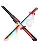SANISHTH RGB LED Light Sword Toy Multi-Color Glowing Lightsaber with Sound Effects | Rechargeable | Kids & Adults Action Toy Sword | 14+ Age | Perfect for Cosplay, Parties & Gifts