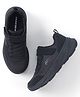 Skechers Velcro Closure Solid Casual Shoes - Black