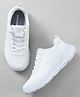 Skechers Lace Up Solid Casual Shoes - White