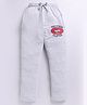 Parrot Crow Cotton Knit The Power Player Text Printed Joggers - Grey