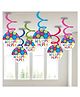 Party Propz Welcome Home Swirl Hangers Multicolour - 6 Pieces