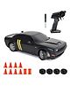 L.O.T CARS Shadow Remote Control Car - 20Kmph, 2.4Ghz, Rc Drifting Car, Rc Car 4x4, Drift Car Remote Control Range Upto 100m, Race-Ready Build ABS Plastic Body, Multi-Mode LED Lights - Tarmac Black