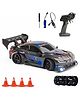 L.O.T CARS Ghost Remote Control Car - 20Kmph, 2.4Ghz, Rc Drifting Car, Rc Car 4x4, Drift Car Remote Control, Birthday Gift, Valentine Gift, Long Range, Multi LED Lights - Underground Black
