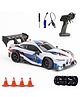 L.O.T CARS Ghost Remote Control Car - 20Kmph, 2.4Ghz, Rc Drifting Car, Rc Car 4x4, Drift Car Remote Control, Birthday Gift, Valentine Gift, Long Range, Multi LED Lights - Underground White