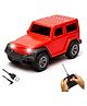 Azhari  Rechargeable Remote Control  Car with LED Headlights &  Music Toy for kids Color May Vary